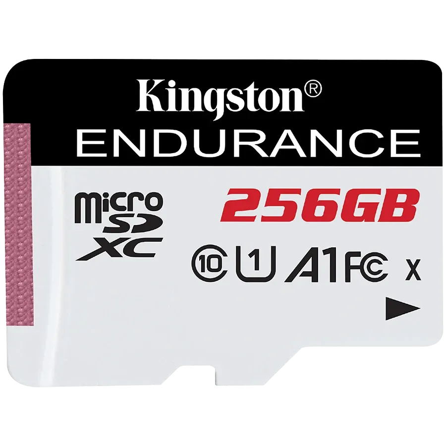 Карта памет Kingston 256GB microSDXC Endurance 95R/45W C10 A1 UHS-I Card Only