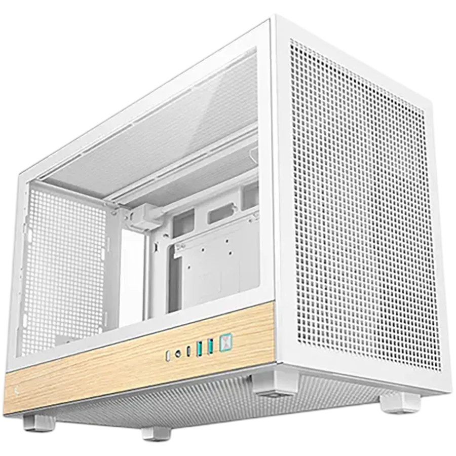 Компютърна кутия DeepCool CH260 WOOD WH