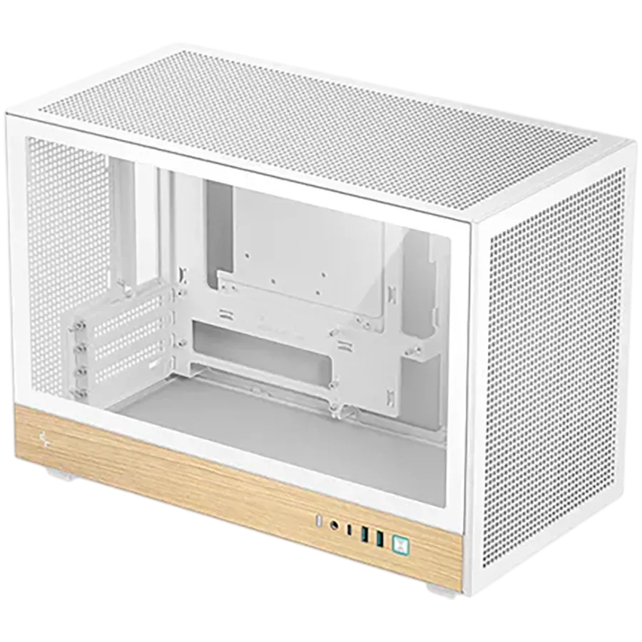 Компютърна кутия DeepCool CH260 WOOD WH