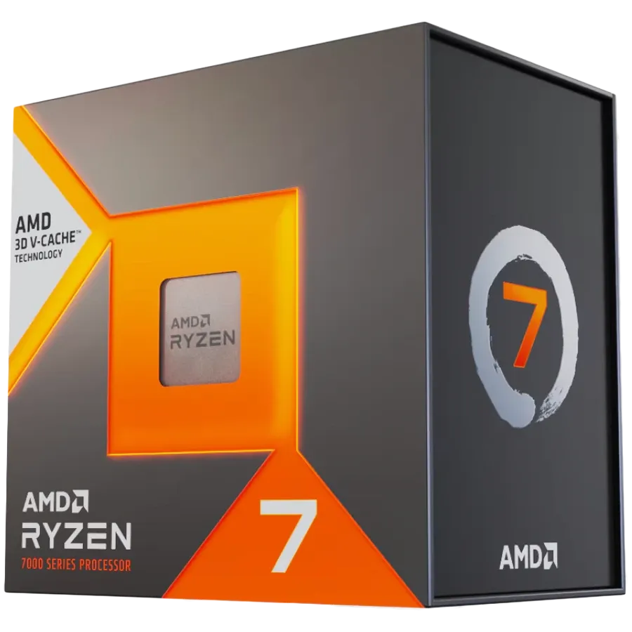Процесор AMD Ryzen 7 8C/16T 7700X3D (4.5GHz,104MB,120W,AM5) box