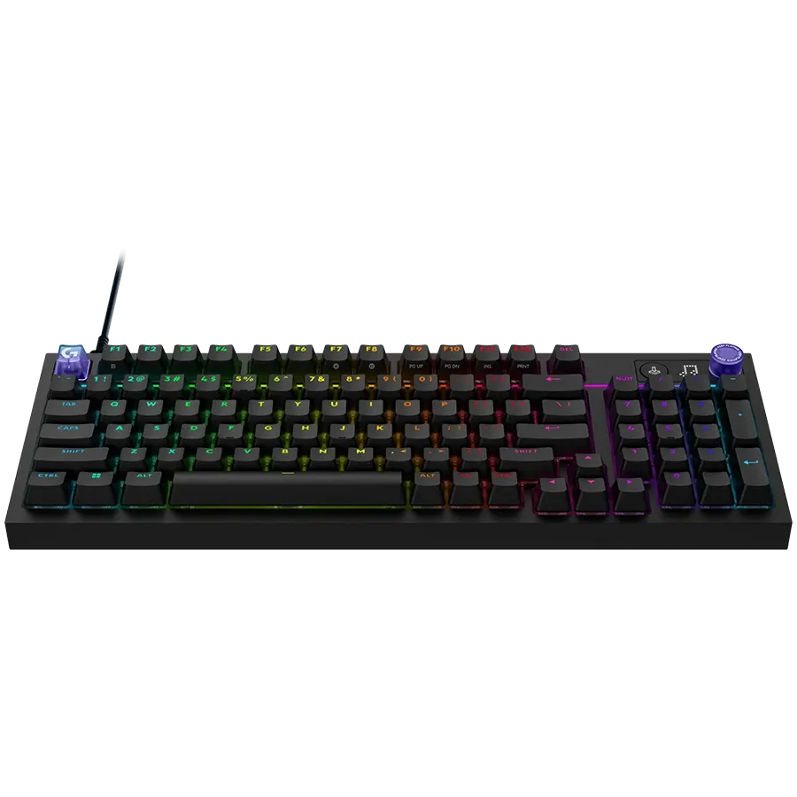 Геймърска клавиатура Logitech G316 X 98, US INT'L, USB, черна