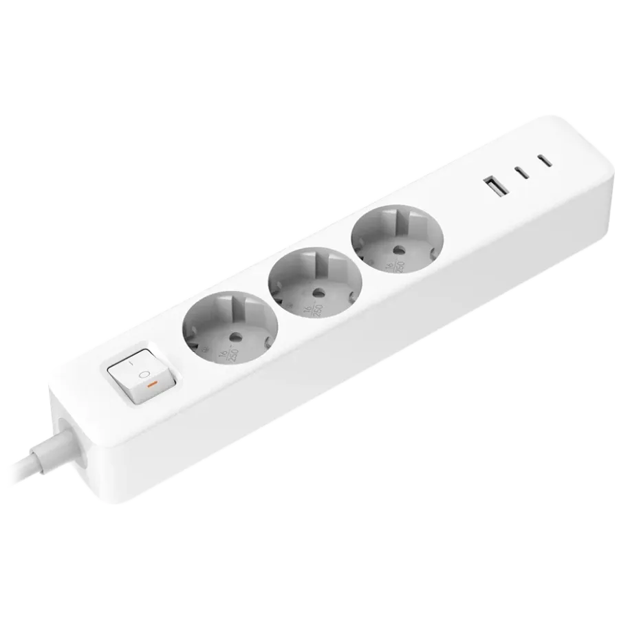 Разклонител Xiaomi 20W Power Strip (2C1A) EU