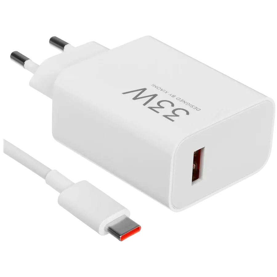 Зарядно устройство Xiaomi 33W Charging Combo (Type-A) EU
