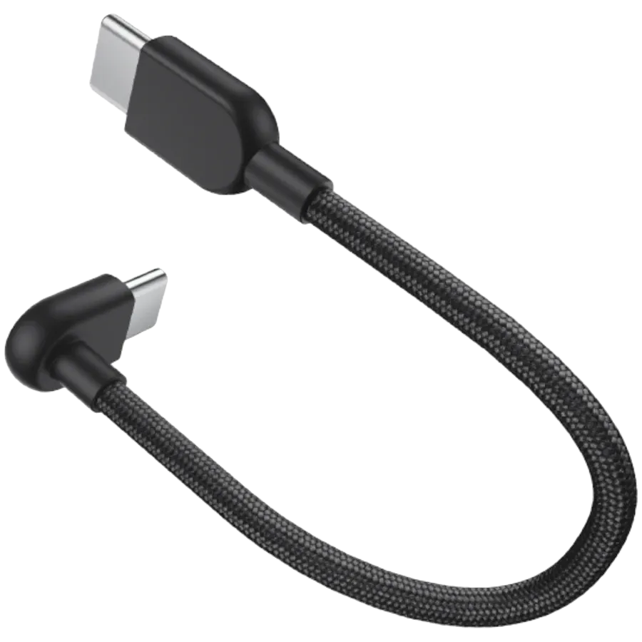 Кабел Xiaomi 3A Braided USB-C to USB-C Cable (10cm)