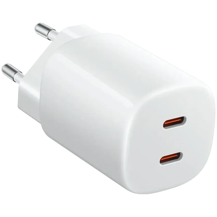Зарядно устройство Xiaomi 45W Nano Turbo Charging (2-Port) EU