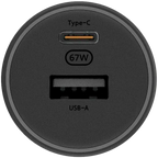 Зарядно за кола Xiaomi 67W (USB-A + Type-C)