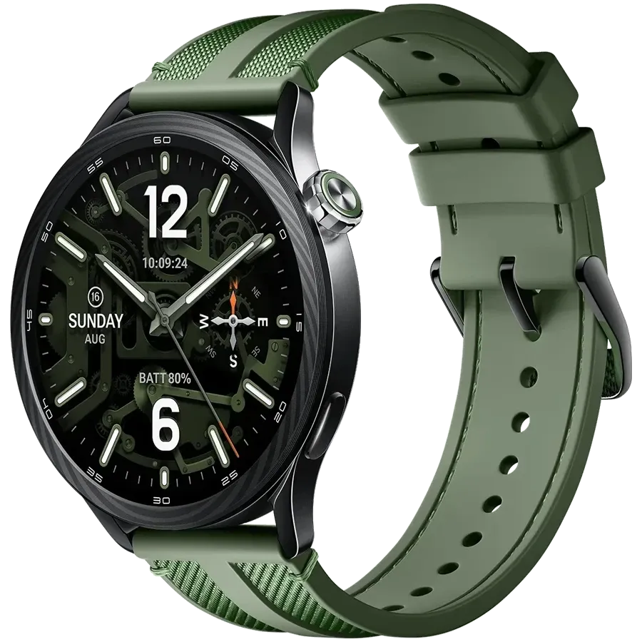 Смарт часовник Xiaomi Watch S5 46mm Jungle, зелен