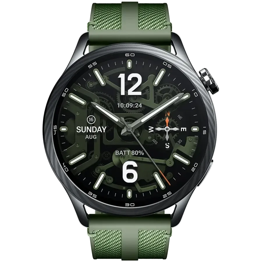Смарт часовник Xiaomi Watch S5 46mm Jungle, зелен