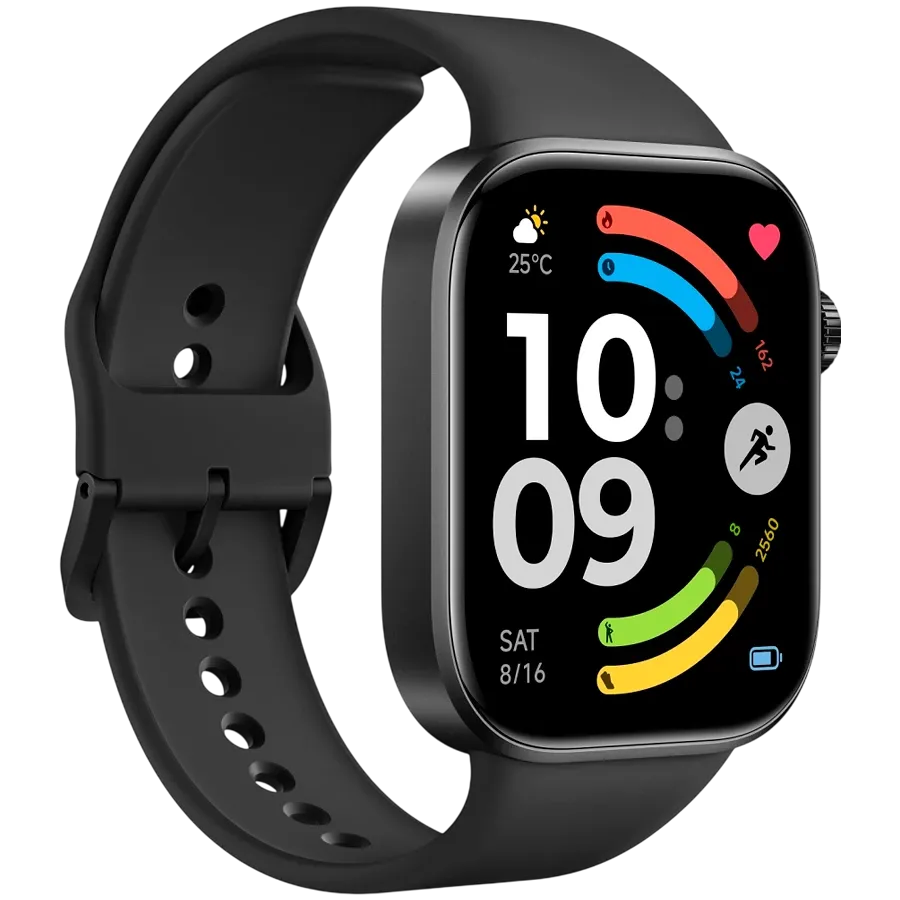 Смарт часовник Xiaomi Redmi Watch 6 Obsidian, черен