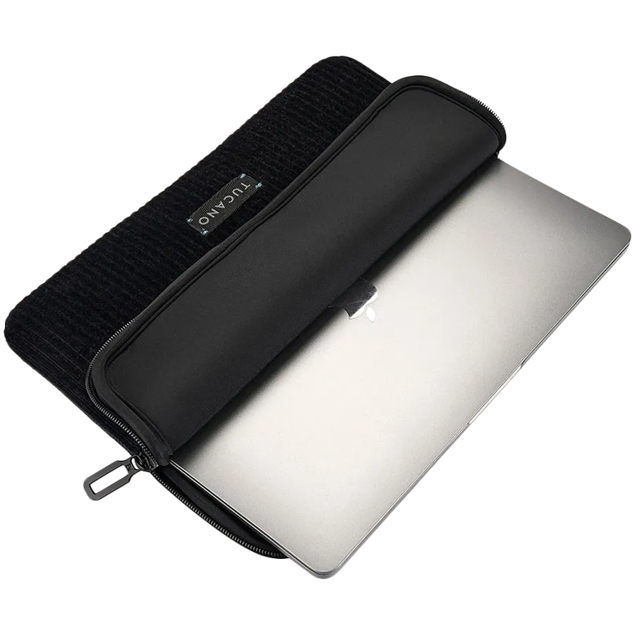 Калъф за лаптоп Tucano VELLUTO2 13'' за MacBook Air 13/ MacBook Pro 13/ Laptop (BFVEL2MB13-BK)