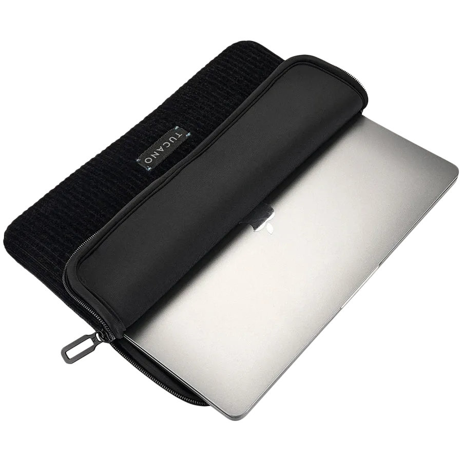 Калъф за лаптоп Tucano VELLUTO2 16'' за MacBook Pro 16/ MacBook Pro 15/ Laptop (BFVEL2MB16-BK)