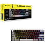Геймърска клавиатура Corsair Clipper PRO MINI 60-CORE-BLK