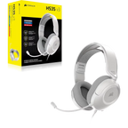 Геймърски слушалки Corsair HS35 Stereo V3, бяли