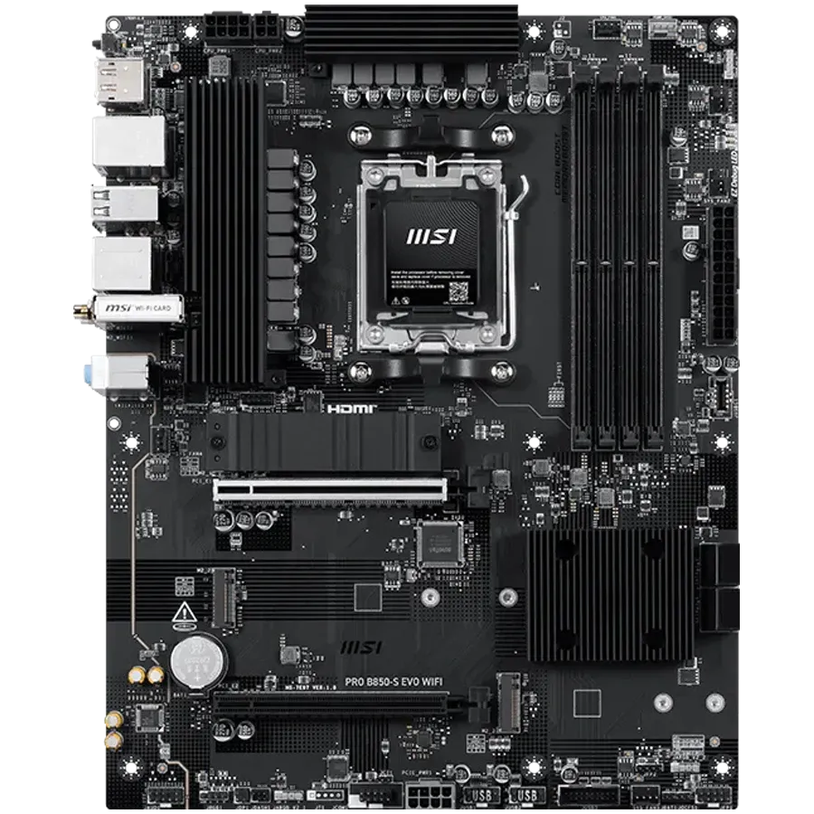 Дънна платка MSI PRO B850-S EVO WIFI