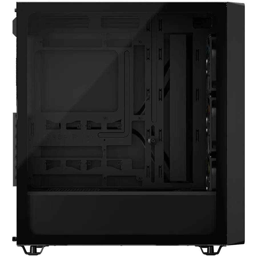 Компютърна кутия Corsair 3200D RS ARGB Mid-Tower Performance Case, черна