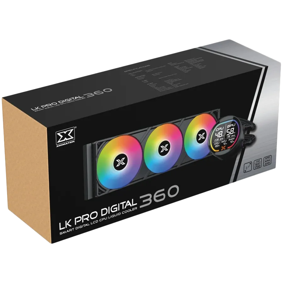 Охладител Xigmatek LK Pro 360 Digital