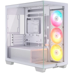 Компютърна кутия Corsair 2800X RS-R ARGB Panoramic Glass Micro-ATX Case (CC-9011348-WW)