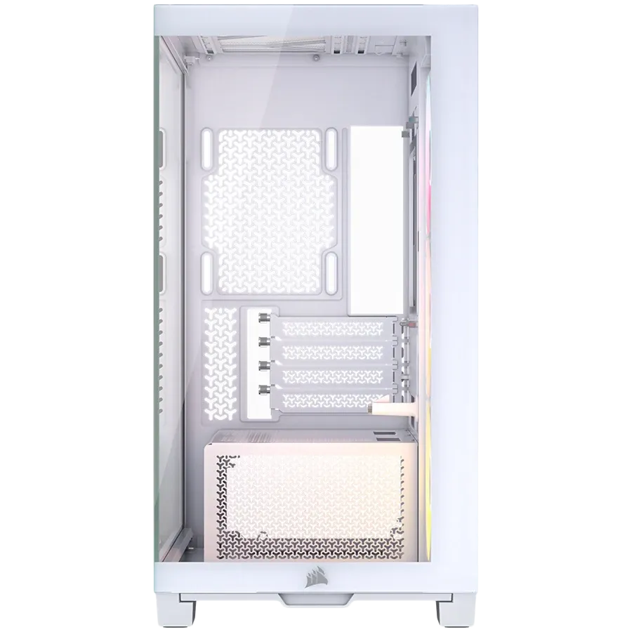Компютърна кутия Corsair 2800X RS-R ARGB Panoramic Glass Micro-ATX Case (CC-9011348-WW)