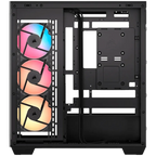 Компютърна кутия Corsair 3500X RSR ARGB Tempered Glass Mid-Tower, черна