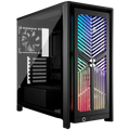 Компютърна кутия Corsair Frame 4000X RS Mid-Tower, черна