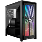 Компютърна кутия Corsair Frame 4000X RS Mid-Tower, черна