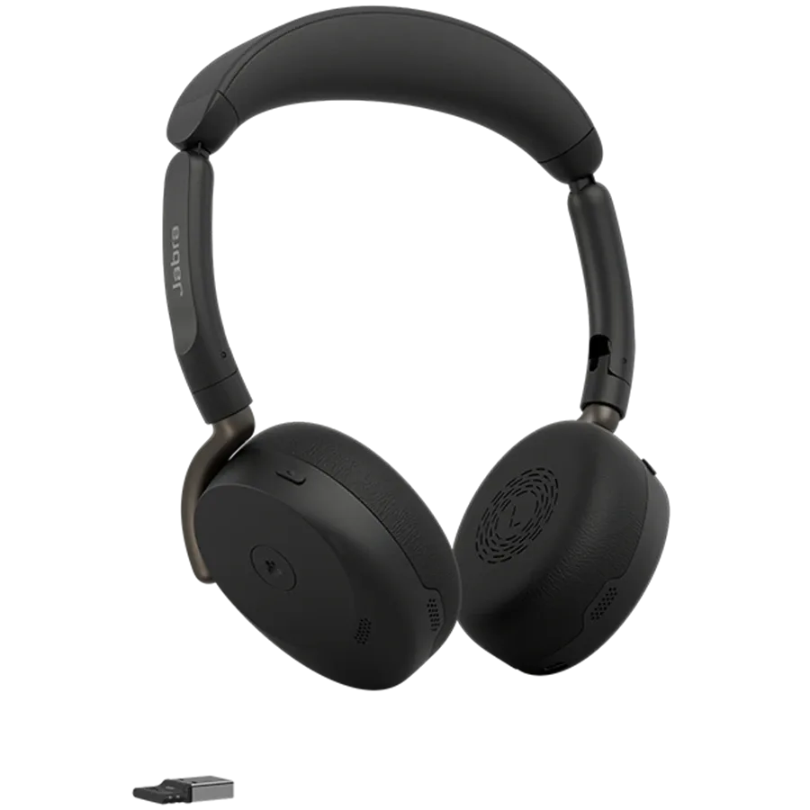 Слушалки Jabra Evolve3 65 Flex, MS, Link390a, черни