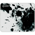 Подложка за мишка Lorgar Full print white and black design, Bottom (LRG-MPA14L)