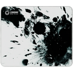 Подложка за мишка Lorgar Full print white and black design, Bottom (LRG-MPA14L)