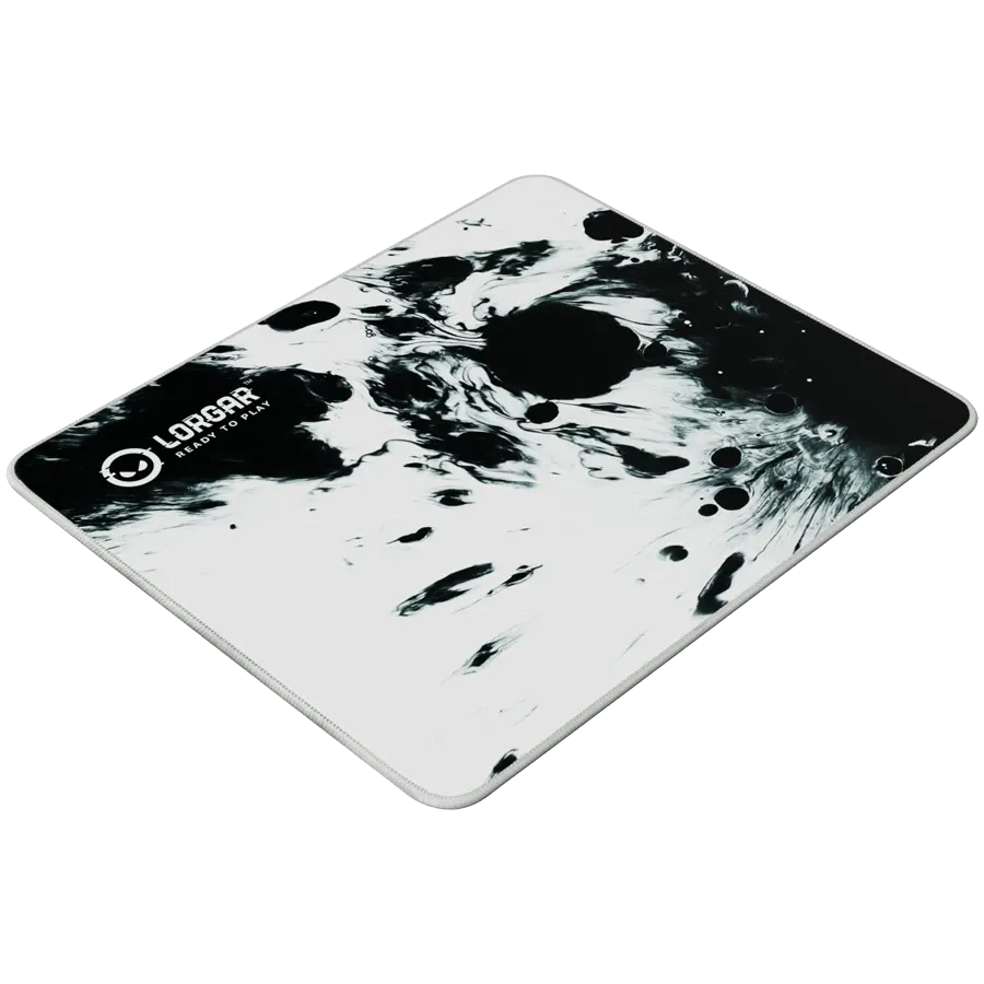 Подложка за мишка Lorgar full print white and black design, bottom