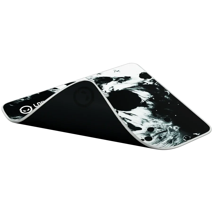 Подложка за мишка Lorgar full print white and black design, bottom