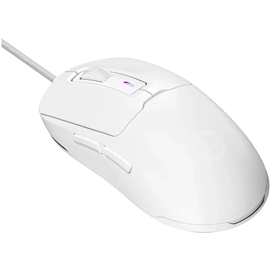 Геймърска мишка Lorgar Gaming wired, Pixart 3311 sensor, MCU: Hetai 571 (LRG-MSA10R-WH)