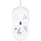 Геймърска мишка Lorgar Gaming wired, Pixart 3311 sensor, MCU: Hetai 571 (LRG-MSA10R-WH)