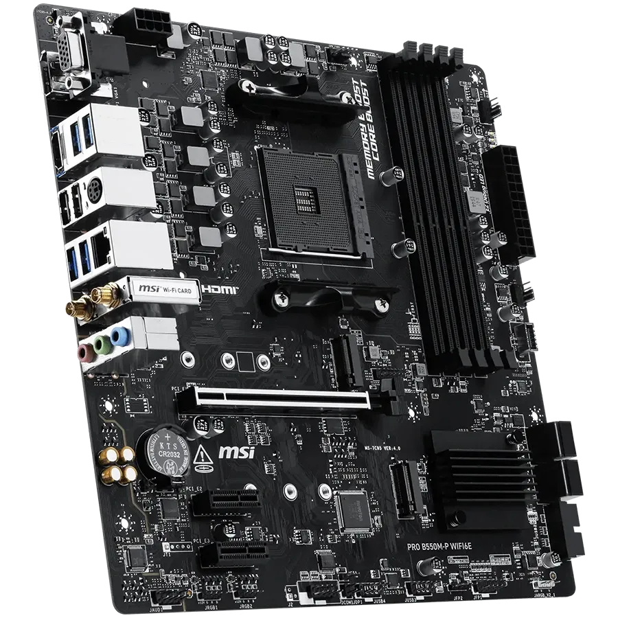 Дънна платка MSI PRO B550M-P WIFI6E
