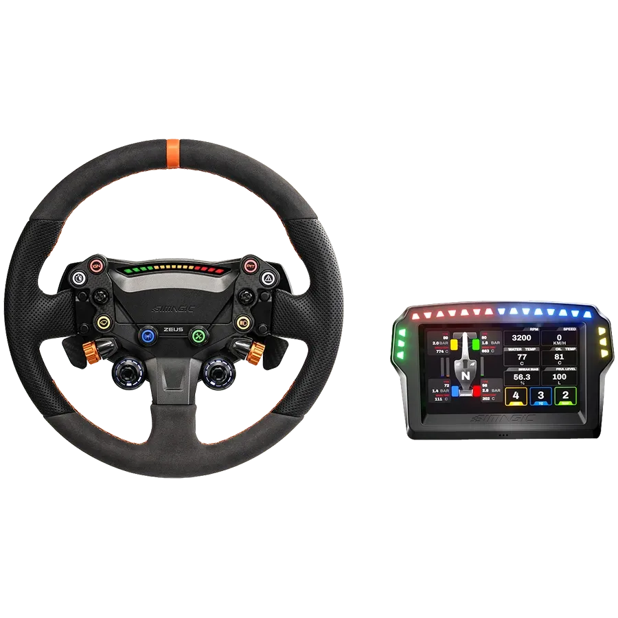 Волан Simagic Zeus Sport Steering Wheel & MagicDash 4 Bundle