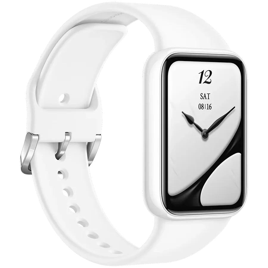 Смарт часовник Xiaomi Smart Band 10 Pro Ceramic Edition Pearl, бял