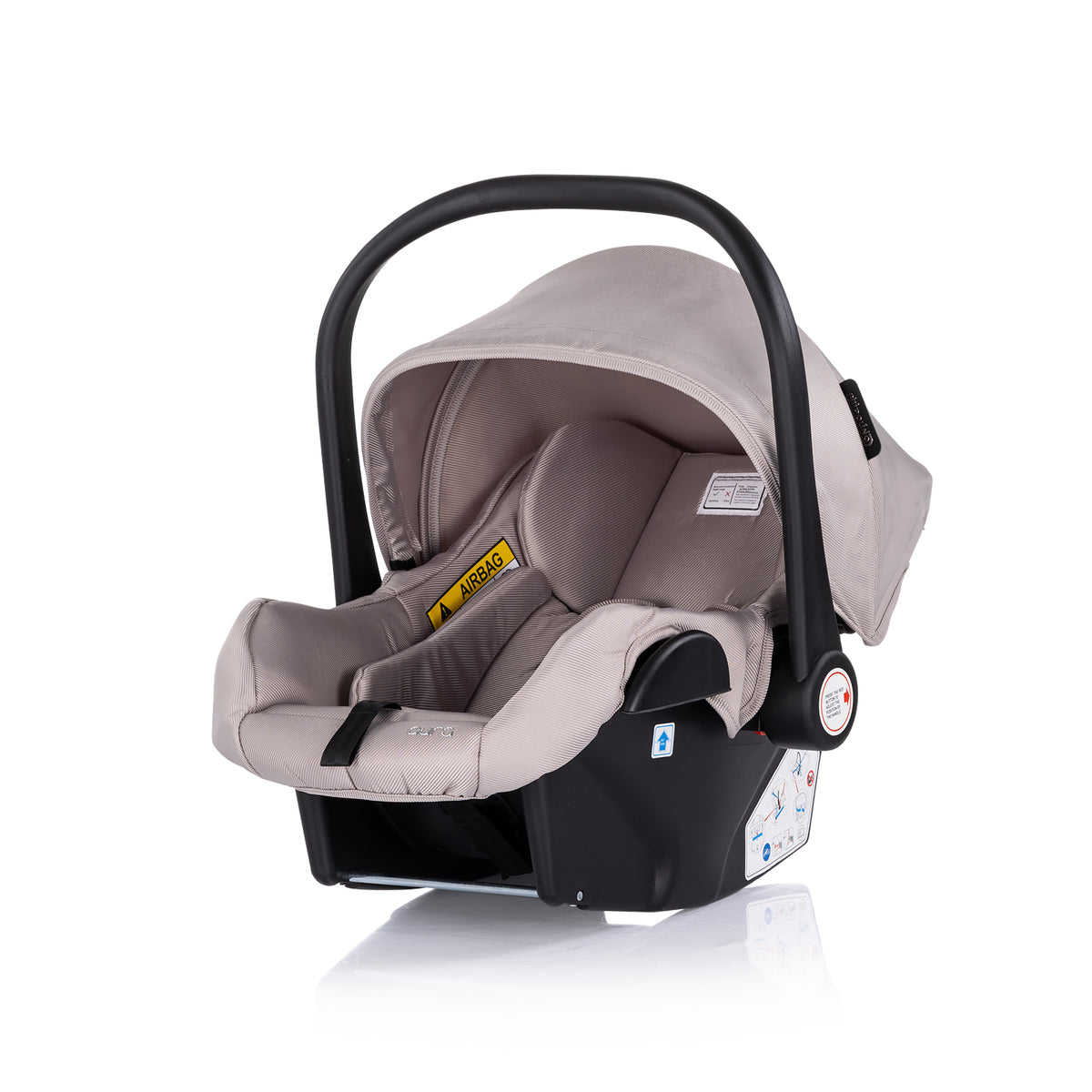 Chipolino Столче за кола 40-87 cm"АУРА" тирамису