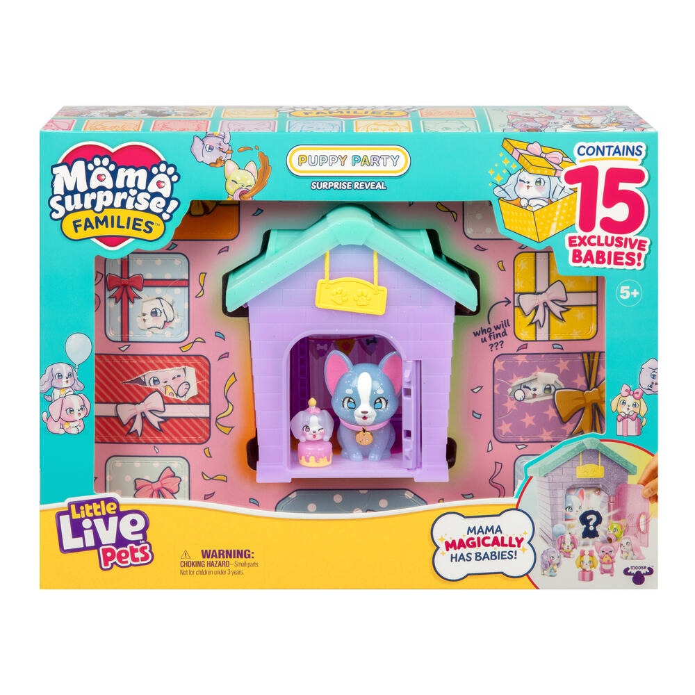 Little Live Pets Mama Surprise Families Кучешко Парти