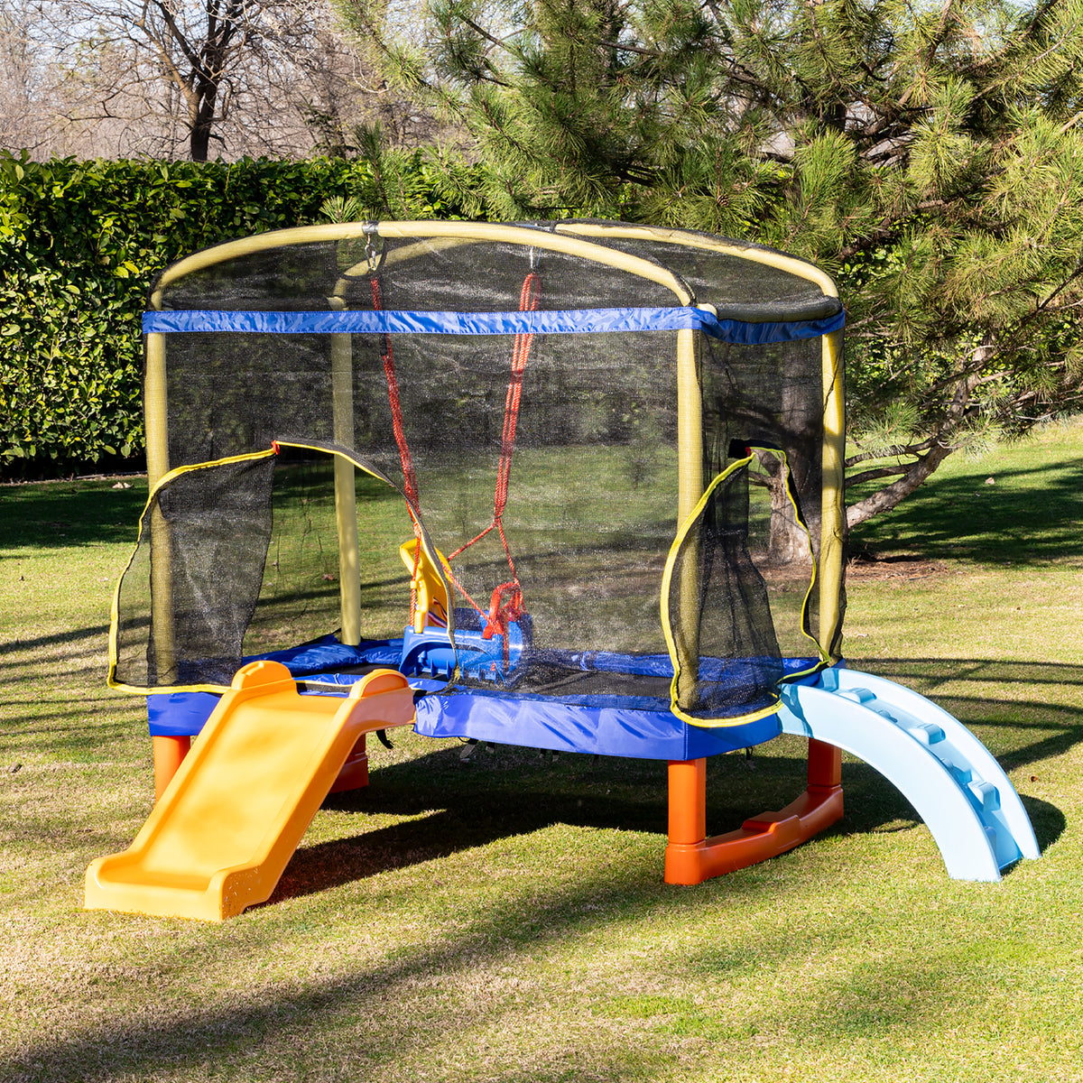 Chipolino Голям батут Playground 200 см.с пърз.син