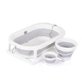Chipolino Сгъваема вана Bubble Spa 3в1/терм. -сива