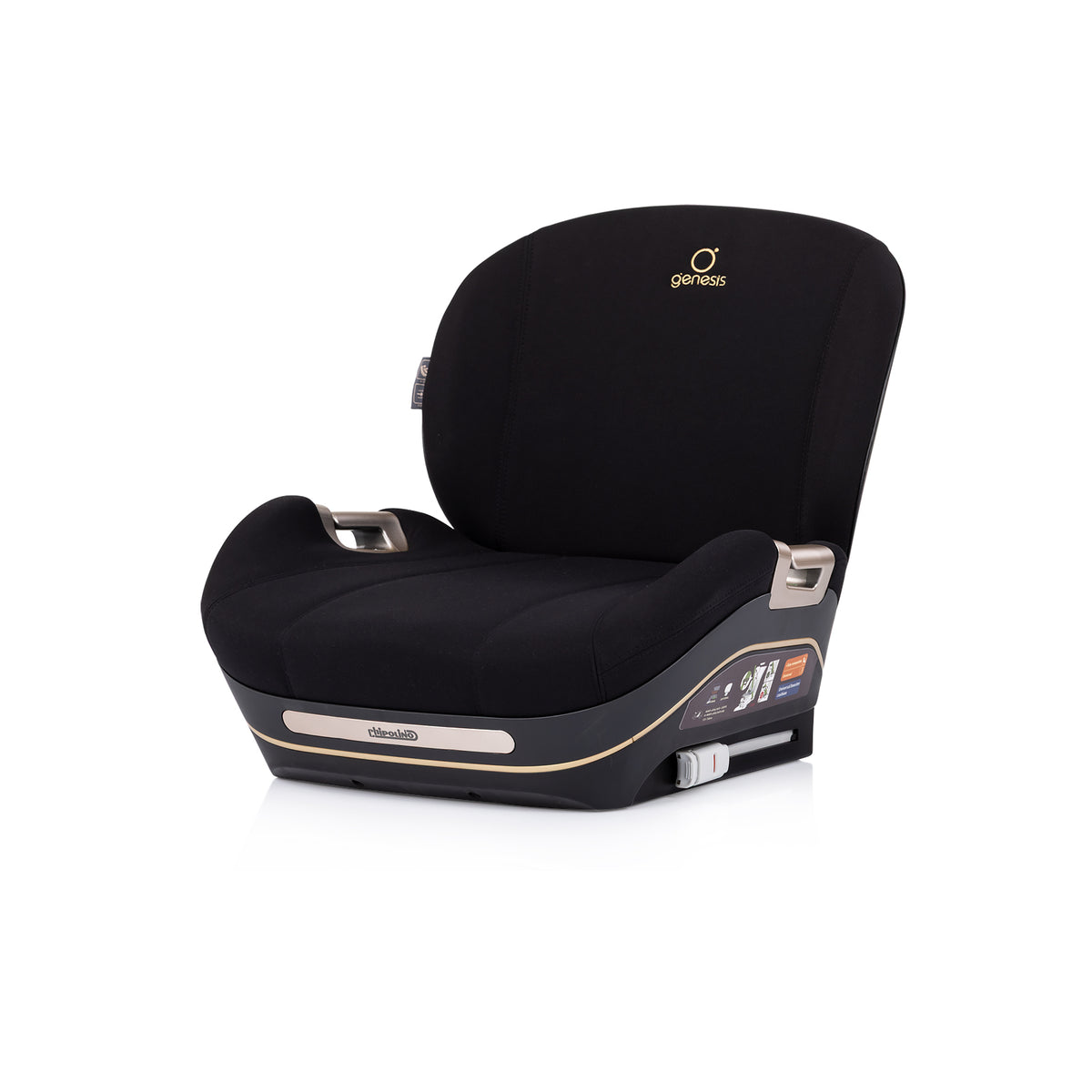 Chipolino Седалка за кола ISO125-150 GENESIS черно