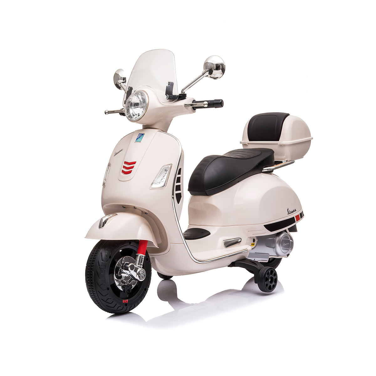 Chipolino Електрически мотор Vespa GTS Super - Бял