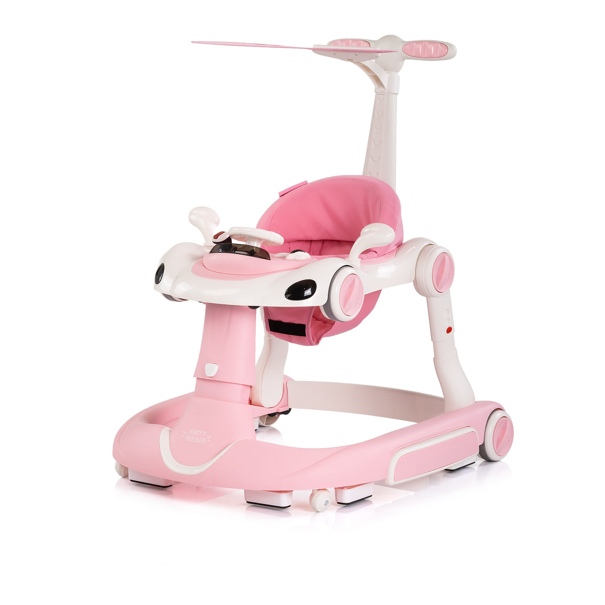 Chipolino Детска проходилка 5в1"Happy Walker"роза