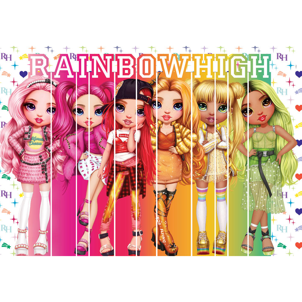 CLEMENTONI 180ч. Пъзел Rainbow High 1