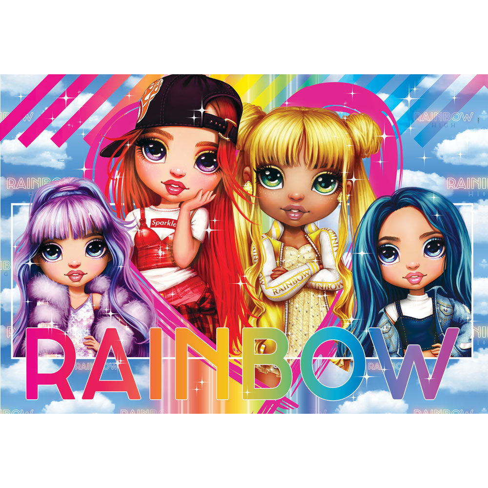 CLEMENTONI 180ч. Пъзел Rainbow High