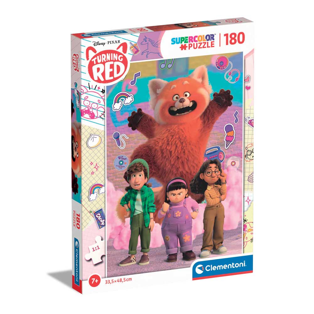 CLEMENTONI 180ч. Пъзел Disney Мей Червената Панда