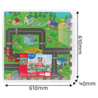 Sun Ta Toys Мек пъзел градска карта 4+8 части