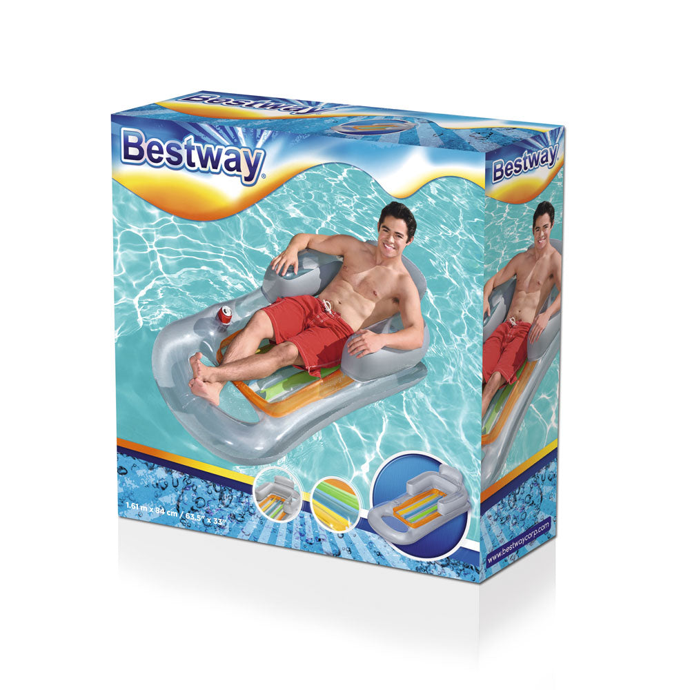 BESTWAY Надуваем дюшек Овал с облегалка DESIGNER