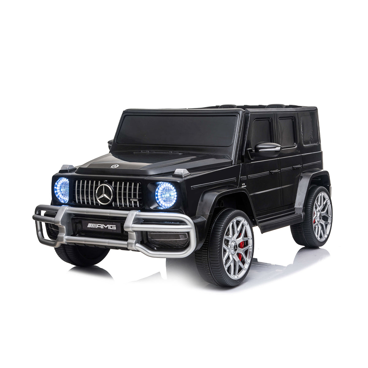 Chipolino Eл.джипMERCEDES G63 за две деца черен EV