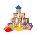 Chipolino Комплект меки кубчета за игра 12 броя