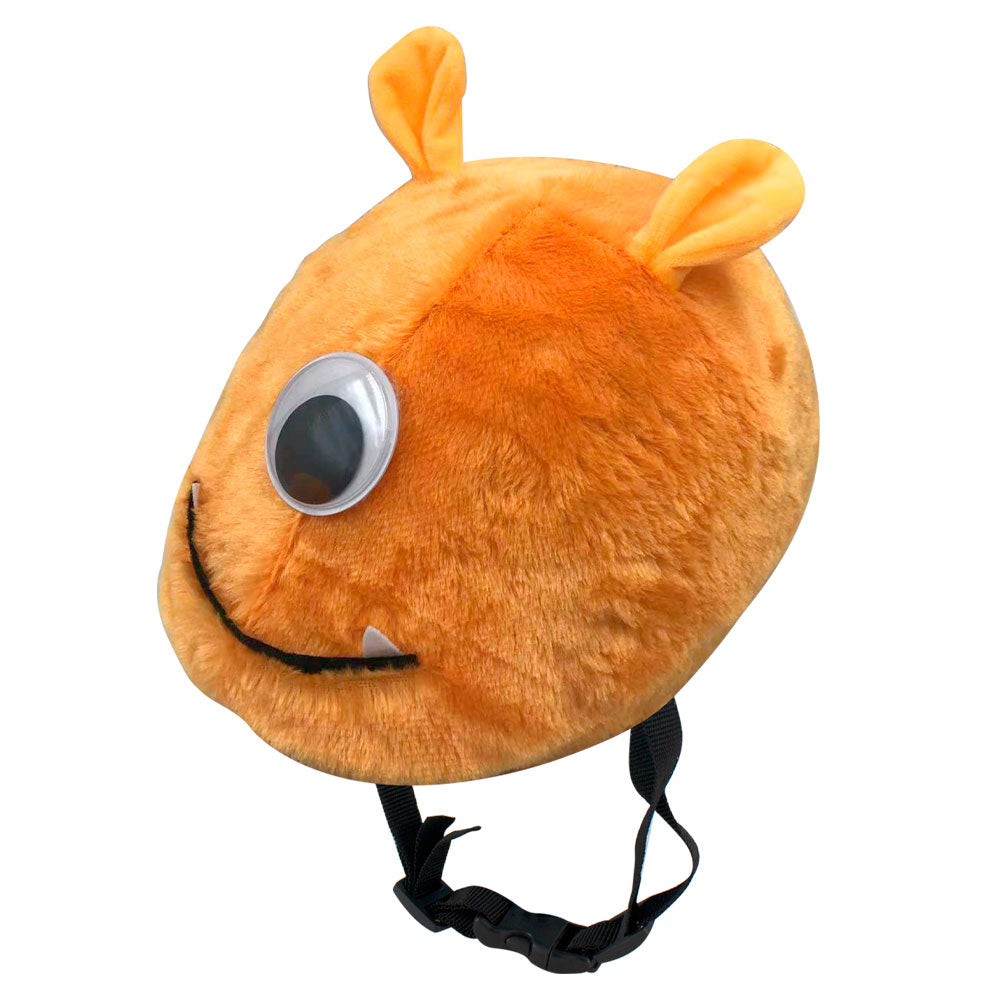 K3YRIDERS Каска с плюшено калъфче Monster Eyes Sunny